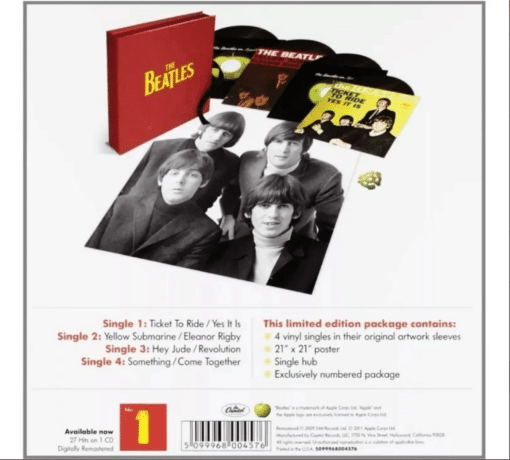 Beatles, The - Singles Box Set (4 x 7") (Vinilo, Ed. UK, 2011) - Imagen 3