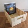 Cajón para vinilos Boxset - 80 vinilos, manilla redondeada