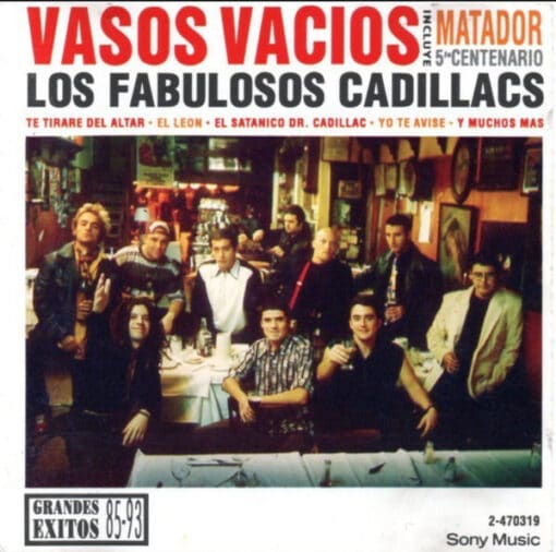 Los Fabulosos Cadillacs - Vasos Vacíos (2 x Vinilo, Ed. 2020)