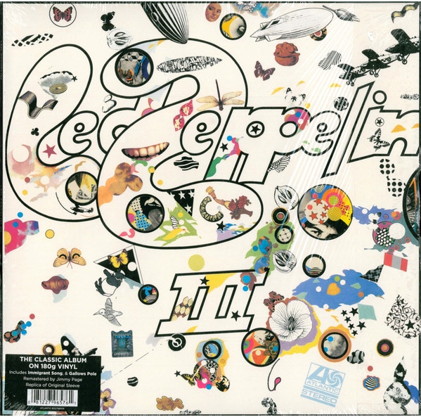 Led Zeppelin – Led Zeppelin III (Vinilo, Ed. EU, 2014, Gatefold, 180 grs)