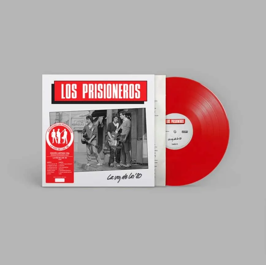 Los Prisioneros - La Voz De Los 80 (Vinilo, Ed. Chile, 2021, Color Rojo) 2 Los Prisioneros - La Voz De Los 80 (Vinilo, Ed. Chile, 2021, Color Rojo) - Imagen 2