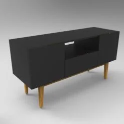 Mueble Rack New Old X - Tornamesa y vinilos - Imagen 2