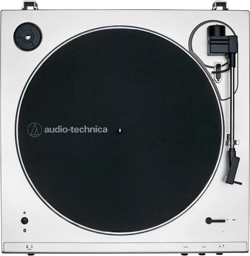 Tornamesa inalámbrica Audio-Technica AT-LP60WH-BT - Automática (Nueva, Blanca, Bluetooth) - Imagen 2