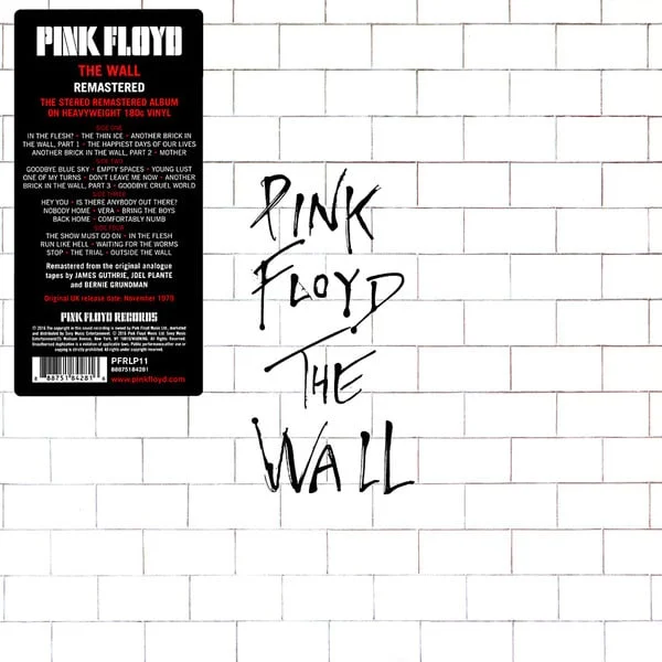 Pink Floyd - The Wall (2 LP, Ed. US, 2016, 180 grs)