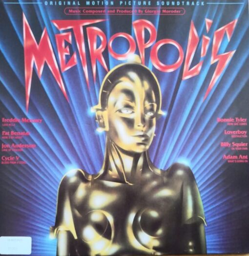 Varios - Metropolis OST - Music by Giorgio Moroder (Vinilo, Ed. US, 1984)