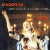 Madonna - Don't Cry For Me Argentina (Vinilo, 12") 2 Madonna Dont Cry For Me Argentina