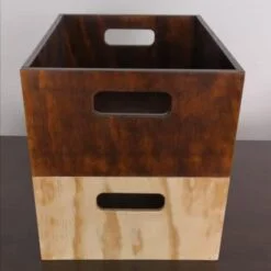 Cajón para vinilos Boxset - 80 vinilos, manilla redondeada - Imagen 4