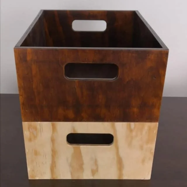 Cajón para vinilos Boxset - 80 vinilos, manilla redondeada - Imagen 4