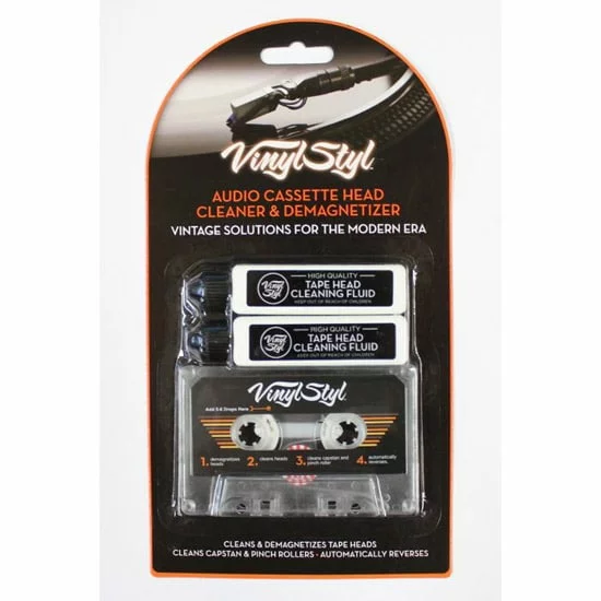 Limpiador y desmagnetizador de casetera Vinyl Styl - Head Cleaner & Demagnetizer 1 Limpiador y desmagnetizador de casetera Vinyl Styl - Head Cleaner & Demagnetizer