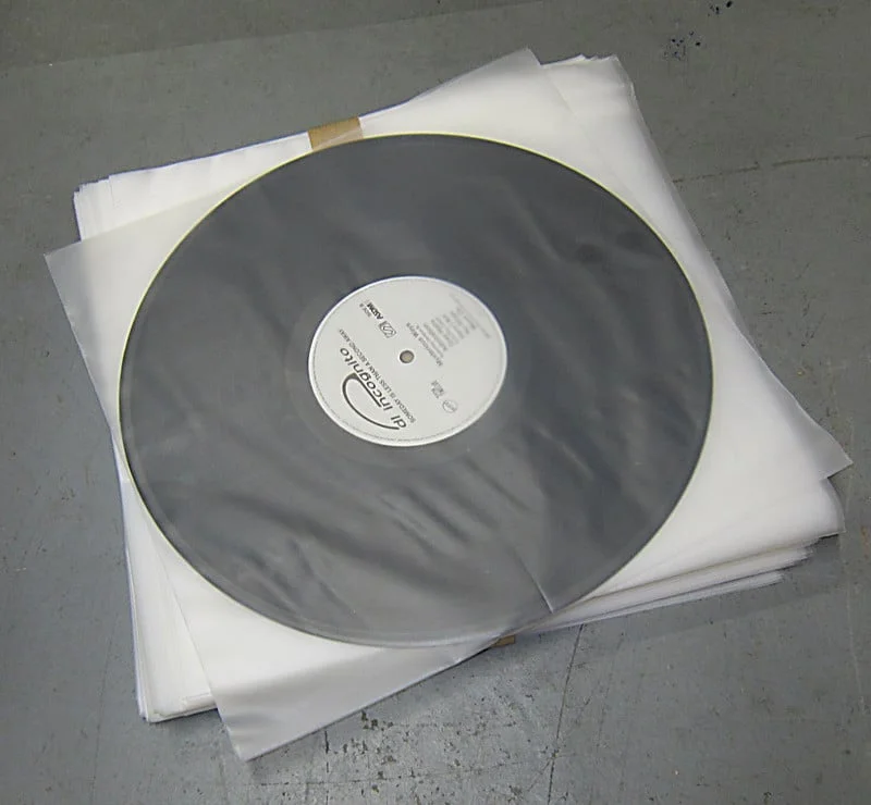 Fundas interiores cuadradas para vinilos 12" - Empavonadas (20 unidades) - Imagen 2