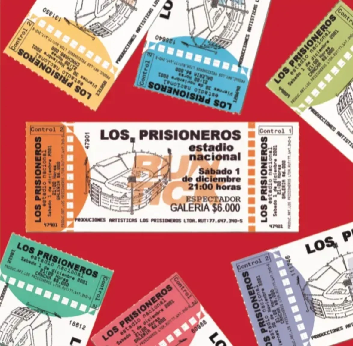 Los Prisioneros - Estadio Nacional Vol. 2 (Vinilo, 2 LP, Ed. Chilena, 2020)