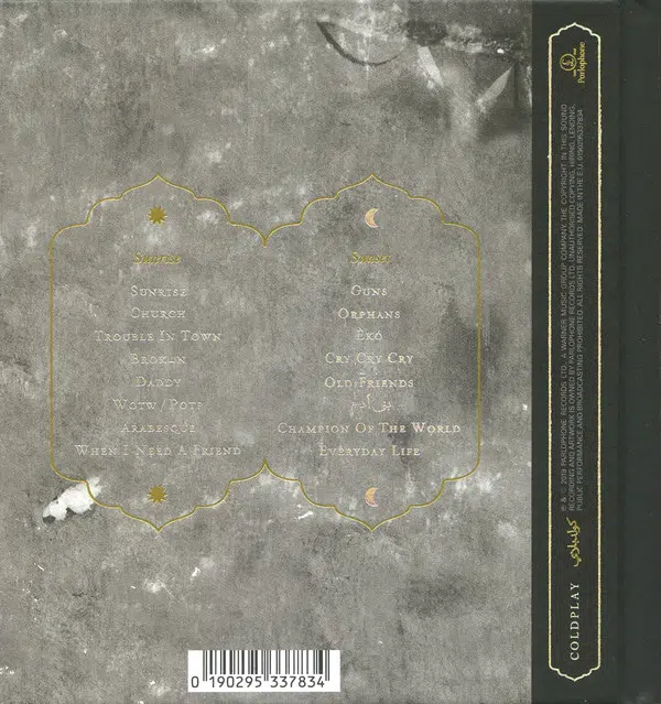 Coldplay - Everyday Life (CD, Postcard Edition, 2019) - Imagen 2