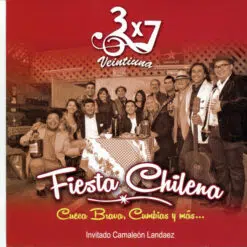 3x7 Veintiuna - Fiesta Chilena (CD, Ed. Chile, 2015)