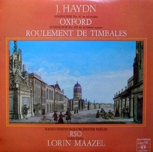 Haydn - Roulement de Timbales (Vinilo, Ed. FRANCE)