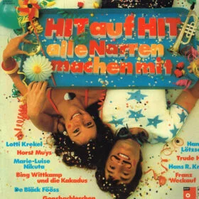 Varios - Hit auf Hit alle Narren machen mit (Ed. Germany, 1974)