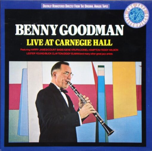 Benny Goodman - Benny Goodman live at Carnegie Hall (Vinilo, 2 LP, Ed. HOLLAND, 1987)