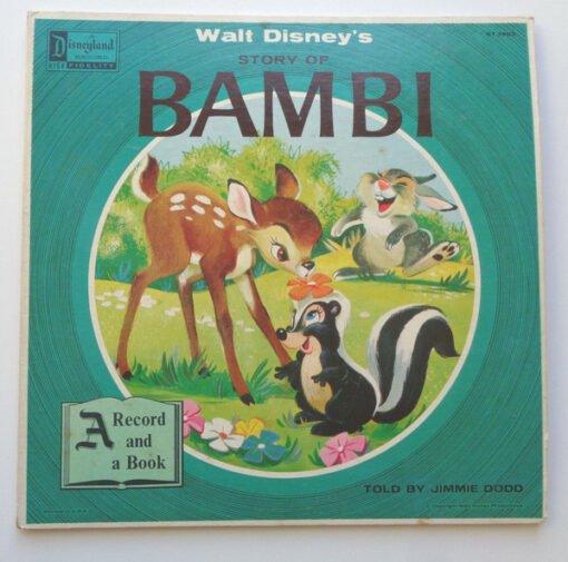 Jimmie Dodd - Walt Disney's Story Of Bambi (Vinilo, Ed. US)