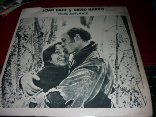 Joan Baez y David Harris - Sigue Adelante (Canciones De La Banda Sonora Del Film "Carry It On") (Vinilo, Ed. Chile, 1972)