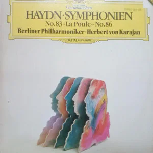 Joseph Haydn, Berliner Philharmoniker . Herbert von Karajan - Haydn Symphonien No.83 La Poule No.86 (Vinilo, Ed. Venezuela, 1985)