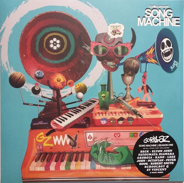 Gorillaz - Song Machine Season One (Vinilo, LP, Ltd. Ed. EU, 2020, Black) 1 Gorillaz - Song Machine Season One (Vinilo, LP, Ltd. Ed. EU, 2020, Black)