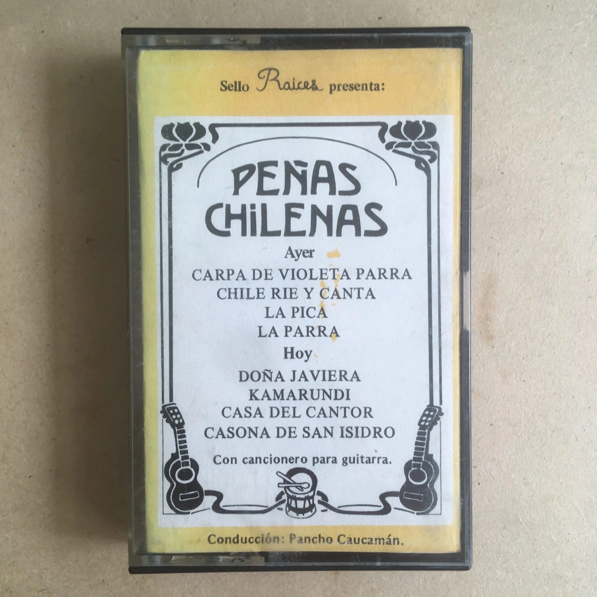 Varios - Peñas Chilenas (Cassette, Ed. Chile, 1981) 1 Varios - Peñas Chilenas (Cassette, Ed. Chile, 1981)