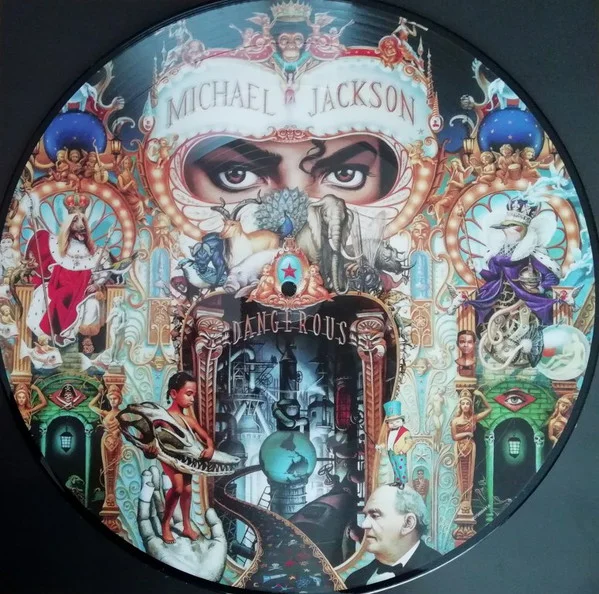 Michael Jackson - Dangerous (Vinilo, 2 LP, Picture Disc, Ed. US, 2018)