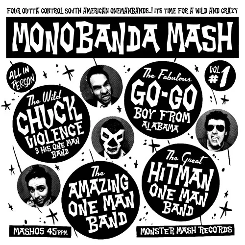 Varios - Monobanda Mash Vol.1 (Vinilo, Ed. Netherlands, 2013)
