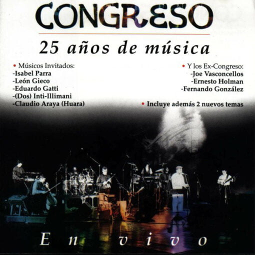 Congreso - 25 Años de Música (CD, Ed. Chile)