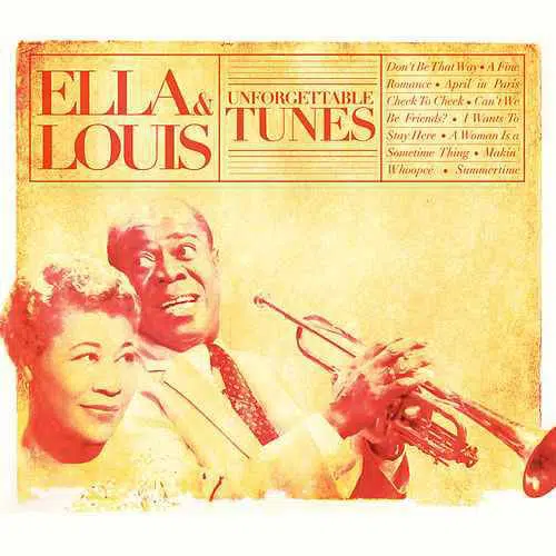 Ella Fitzgerald & Louis Armstrong - Unforgettable Tunes (Vinilo, 2017) 1 Ella Fitzgerald & Louis Armstrong - Unforgettable Tunes (Vinilo, 2017)