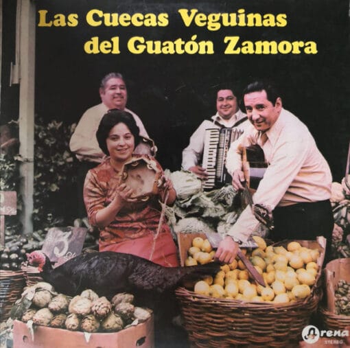 Guatón Zamora - Las Cuecas Veguinas del Guatón Zamora (Vinilo, Ed. Chile, 1977)
