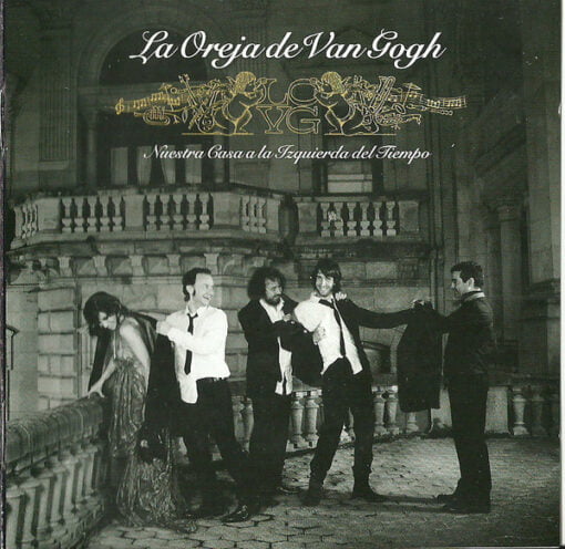La Oreja De Van Gogh - Nuestra Casa A La Izquierda Del Tiempo (CD, Ed. España, 2009)