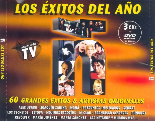 Varios - Ñ: Los Éxitos del Año (CD, Ed. España, 2002)