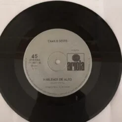 Camilo Sesto - Volver Volver / Hablemos de Algo (Vinilo, 7", Ed. Chilena, 1974) 3 Camilo Sesto - Volver Volver / Hablemos de Algo (Vinilo, 7", Ed. Chilena, 1974) - Imagen 2