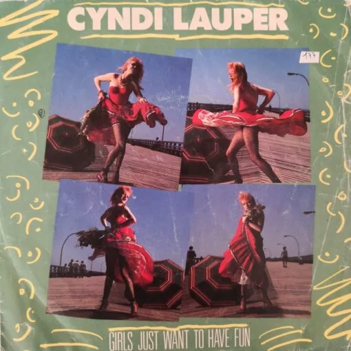 Cyndi Lauper - Girls Just Want To Have Fun (Vinilo, 7", Ed. Italiana, 1984)