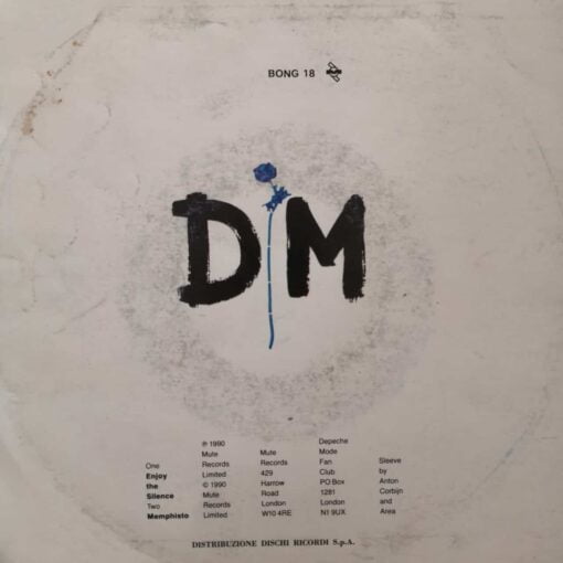 Depeche Mode - Enjoy The Silence (Vinilo, 7", Ed. Italiana, 1990) - Imagen 2