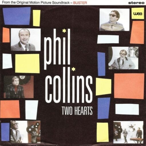 Phil Collins - Two Hearts (Vinilo, 7", Ed. Alemania, 1988)