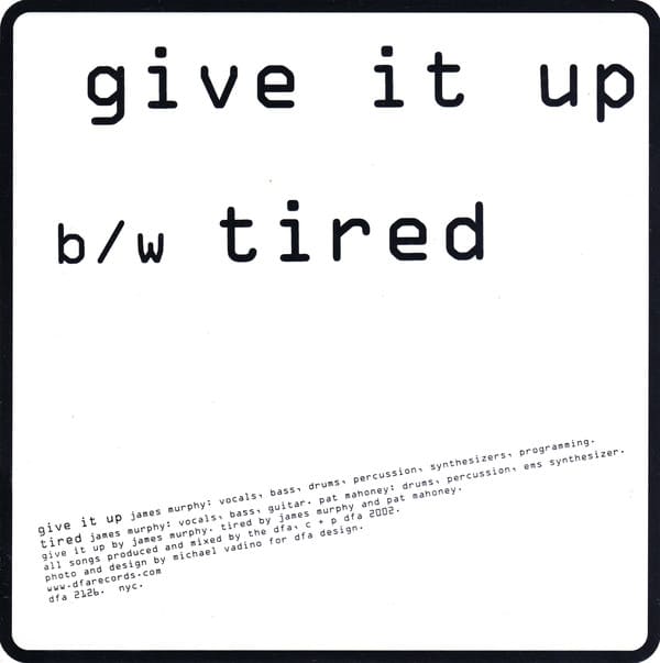 LCD Soundsystem - Give it up (Vinilo, 7", Ed. US, 2003) 2 LCD Soundsystem - Give it up (Vinilo, 7", Ed. US, 2003) - Imagen 2