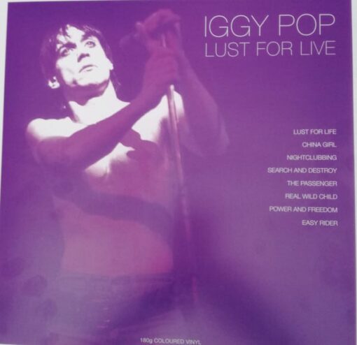 Iggy Pop - Lust For Live (Vinilo, Ed. EU, 2018, White)