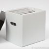 Caja de plástico corrugado para almacenar vinilos -Ultra Boxxx (13 x 13", 50 a 65 vinilos)