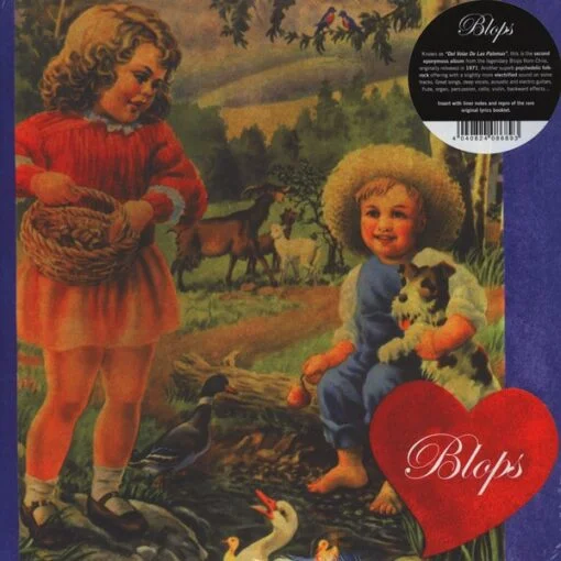 Blops - Blops "Del Volar de las Palomas" (Vinilo, Ed. EU, 2017)