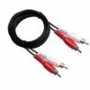 Cable doble RCA Stereo 2 x 2 - 1,5 Mts largo 7 Cable doble rca
