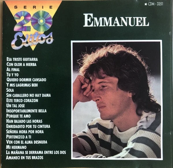 Emmanuel - Serie 20 Éxitos (CD, Ed. Mexicana, 1991)