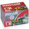 5-Pack Cassettes Vírgenes UR90 Maxell (90 mins, Normal, Type I)
