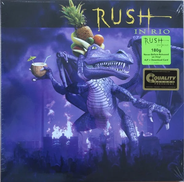 Rush - Rush in Rio (Vinilo, 4 LP, Ed. EU, 2019, 180 grs) 1 Rush - Rush in Rio (Vinilo, 4 LP, Ed. EU, 2019, 180 grs)