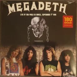 Megadeth ‎– Live At San Paolo Do Brasil, September 2nd 1995 (Vinilo, ED. EU, 2017)
