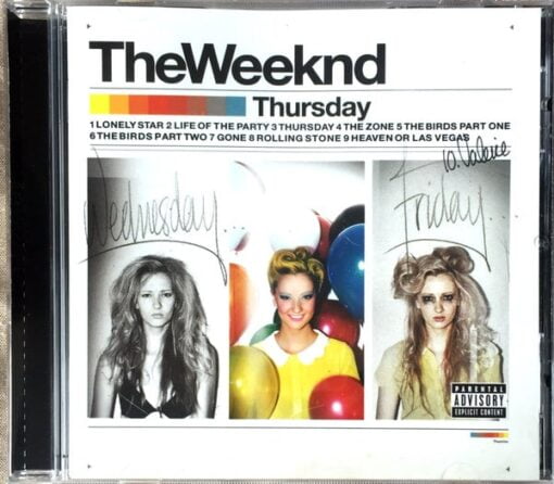 The Weeknd - Thursday (CD, Ed. EU, 2015)