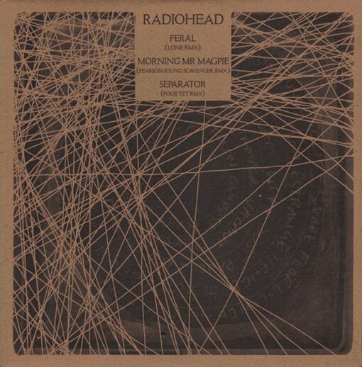 Radiohead - Feral (Lone RMX) / Morning Mr Magpie (Pearson Sound Scavenger RMX) / Separator (Four Tet RMX) (Vinilo, Ed. UK & EU, 2011)