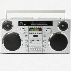 Radio Boombox Stereo - GPO Brooklyn (CD, Cassette, FM, Bluetooth, USB, LineIn/Out)