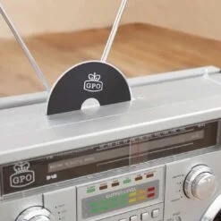 Radio Boombox Stereo - GPO Brooklyn (CD, Cassette, FM, Bluetooth, USB, LineIn/Out) - Imagen 2