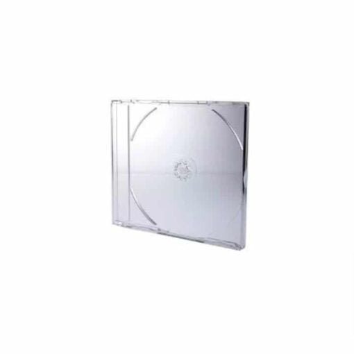 Cajas Slim para CD o DVD - Transparentes (10 Unidades)